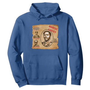 Marcus Garvey Hoodie First National Hero Of Jamaica Legacy TS12 Royal Blue Print Your Wear