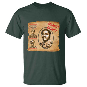 Marcus Garvey T Shirt First National Hero Of Jamaica Legacy TS12 Dark Forest Green Print Your Wear