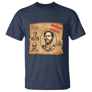 Marcus Garvey T Shirt First National Hero Of Jamaica Legacy TS12 Navy Print Your Wear