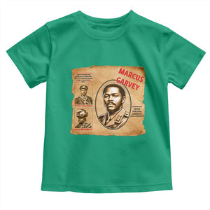Marcus Garvey Toddler T Shirt First National Hero Of Jamaica Legacy TS12 Irish Green Print Your Wear