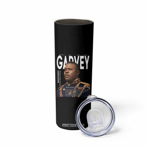 Vintage Black History Hero Marcus Garvey Skinny Tumbler Black Pride TS12 Print Your Wear