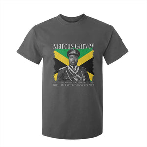 Marcus Garvey Liberation Quote T Shirt For Kid Liberate The Minds Of Men TS12 Dark Heather Print Your Wear