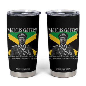 Marcus Garvey Liberation Quote Tumbler Cup Liberate The Minds Of Men TS12 Black Print Your Wear