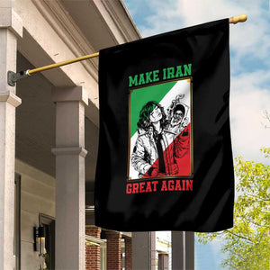 Make Iran Great Again Garden Flag Patriotic Iranian Heritage Gift TS12 Print Your Wear