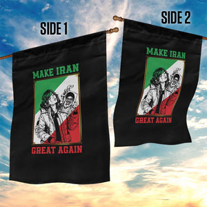 Make Iran Great Again Garden Flag Patriotic Iranian Heritage Gift TS12 Print Your Wear