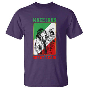 Make Iran Great Again T Shirt Patriotic Iranian Heritage Gift