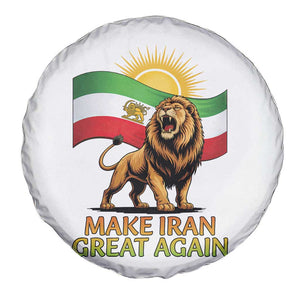 Patriotic Iranian Pride Gift Spare Tire Cover Make Iran Great Again TS12 Print Your Wear