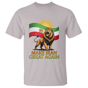 Patriotic Iranian Pride Gift T Shirt Make Iran Great Again
