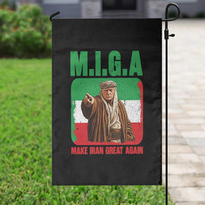 Make Iran Great Again Garden Flag Free Iran Protest TS12 Print Your Wear