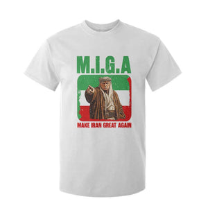 Make Iran Great Again T Shirt For Kid Free Iran Protest TS12 White Print Your Wear