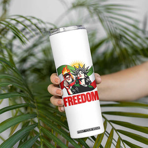 Woman Life Freedom Skinny Tumbler Free Iran Protest Resistance Movement TS12 Print Your Wear