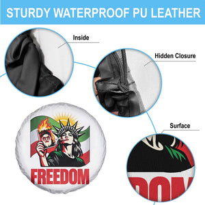 Woman Life Freedom Spare Tire Cover Free Iran Protest Resistance Movement TS12 Print Your Wear