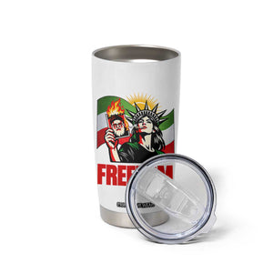 Woman Life Freedom Tumbler Cup Free Iran Protest Resistance Movement TS12 Print Your Wear