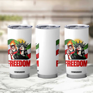 Woman Life Freedom Tumbler Cup Free Iran Protest Resistance Movement TS12 Print Your Wear