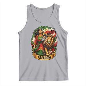 Woman Life Freedom Tank Top Iranian Women Resistance Pride TS12 Athletic Heather Print Your Wear