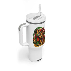 Woman Life Freedom Tumbler With Handle Iranian Women Resistance Pride TS12 Print Your Wear