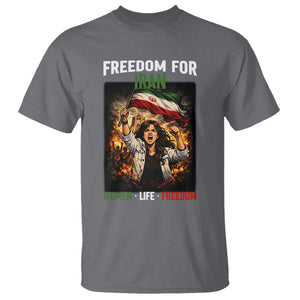 Iran Womens Protest T Shirt Freedom For Iran Resistance Movement