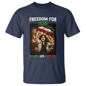 Iran Womens Protest T Shirt Freedom For Iran Resistance Movement