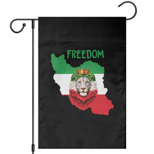 Freedom Iran Garden Flag Patriotic Persian Lion Resistance Movement Gift TS12 Black Print Your Wear