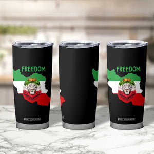Freedom Iran Tumbler Cup Patriotic Persian Lion Resistance Movement Gift TS12 Print Your Wear
