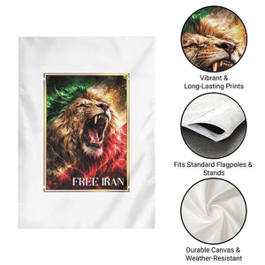 Free Iran Lion Garden Flag Freedom Resistance Solidarity Movement Gift TS12 Print Your Wear