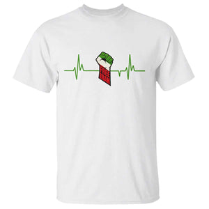 Free Iran T Shirt Patriotic Heartbeat Flag Movement Gift TS12 White Print Your Wear