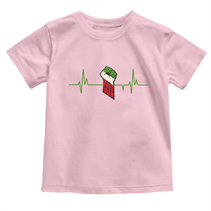 Free Iran Toddler T Shirt Patriotic Heartbeat Flag Movement Gift TS12 Light Pink Print Your Wear