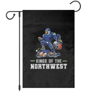 Kings Of The Northwest Garden Flag Funny Seattle Dominates New England TS12 Black Print Your Wear