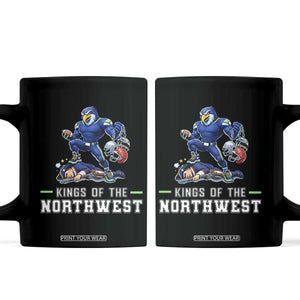Kings Of The Northwest Coffee Mug Funny Seattle Dominates New England TS12 Black Print Your Wear