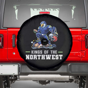 Kings Of The Northwest Spare Tire Cover Funny Seattle Dominates New England TS12 Black Print Your Wear