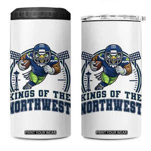 Kings Of The Northwest 4 in 1 Can Cooler Tumbler 12s Fan Pride TS12 One Size: 16 oz White Print Your Wear