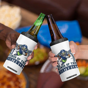 Kings Of The Northwest 4 in 1 Can Cooler Tumbler 12s Fan Pride TS12 Print Your Wear