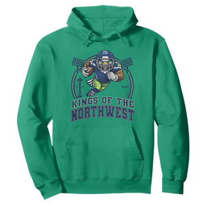 Kings Of The Northwest Hoodie 12s Fan Pride TS12 Irish Green Print Your Wear