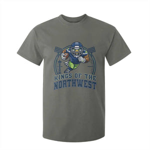 Kings Of The Northwest T Shirt For Kid 12s Fan Pride TS12 Military Green Print Your Wear