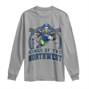 Kings Of The Northwest Long Sleeve Shirt 12s Fan Pride TS12 Sport Gray Print Your Wear