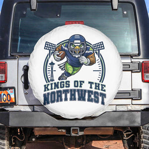 Kings Of The Northwest Spare Tire Cover 12s Fan Pride TS12 No hole White Print Your Wear