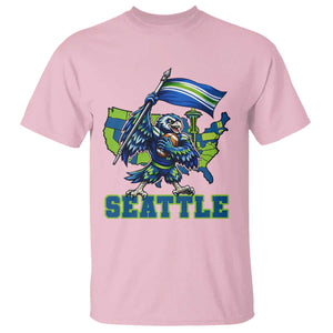 Pacific Northwest Football Pride T Shirt Seattle Fan TS12 Light Pink Print Your Wear