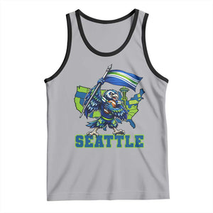 Pacific Northwest Football Pride Tank Top Seattle Fan TS12 Athletic Heather Black Print Your Wear