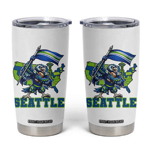 Pacific Northwest Football Pride Tumbler Cup Seattle Fan TS12 White Print Your Wear
