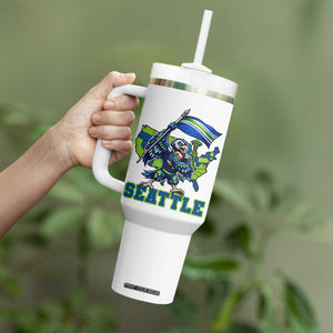 Pacific Northwest Football Pride Tumbler With Handle Seattle Fan TS12 Print Your Wear