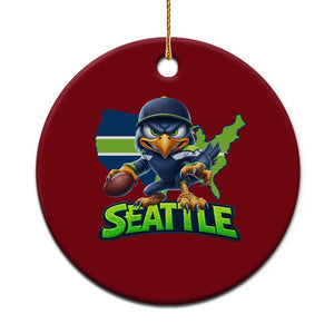 Seattle Fan Pride Ceramic Ornament Gift For Sports Lover TS12 1pc Red Print Your Wear