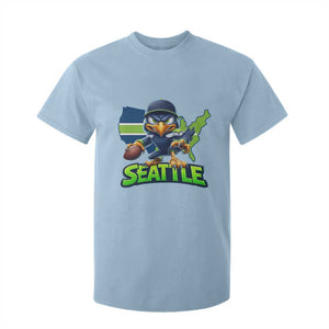 Seattle Fan Pride T Shirt For Kid Gift For Sports Lover TS12 Light Blue Print Your Wear