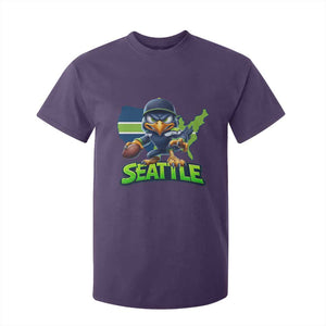 Seattle Fan Pride T Shirt For Kid Gift For Sports Lover TS12 Purple Print Your Wear