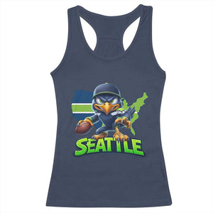 Seattle Fan Pride Racerback Tank Top Gift For Sports Lover TS12 Navy Print Your Wear