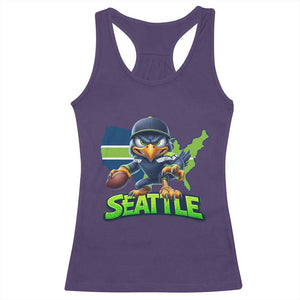 Seattle Fan Pride Racerback Tank Top Gift For Sports Lover TS12 Purple Print Your Wear
