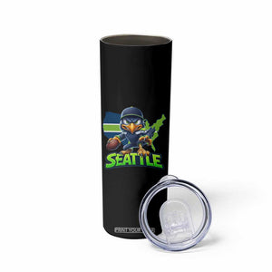 Seattle Fan Pride Skinny Tumbler Gift For Sports Lover TS12 Print Your Wear