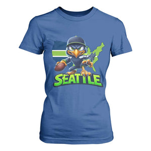 Seattle Fan Pride T Shirt For Women Gift For Sports Lover TS12 Royal Blue Print Your Wear