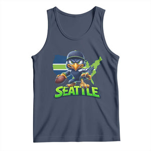 Seattle Fan Pride Tank Top Gift For Sports Lover TS12 Navy Print Your Wear