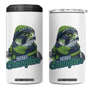 2026 Champion Pride 4 in 1 Can Cooler Tumbler Gift For Northwest Sports Fans TS12 One Size: 16 oz White Print Your Wear