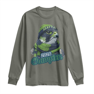 2026 Champion Pride Long Sleeve Shirt Gift For Northwest Sports Fans TS12 Military Green Print Your Wear